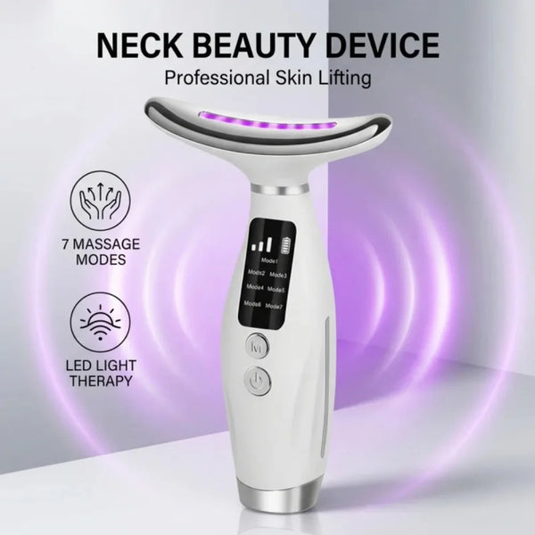 7-Mode LED Neck & Face Massager