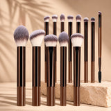 Professional Dual-Ended Makeup Brush Set