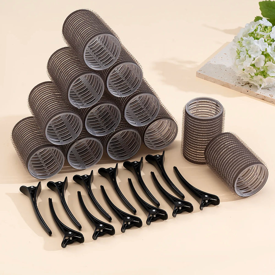 Self-Grip Hair Roller Set-24 Piece