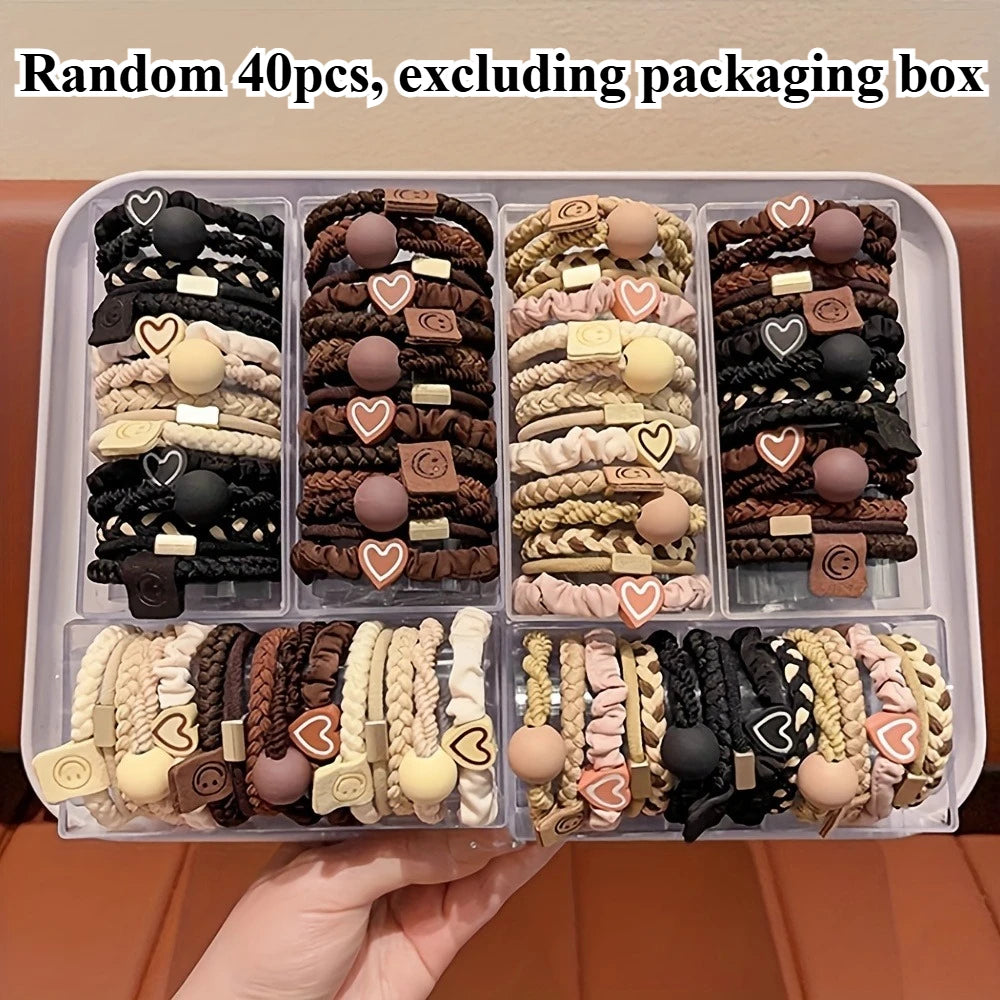Boho Hair Ties Set