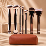 Professional Dual-Ended Makeup Brush Set