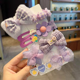Colorful Hair Clip Set